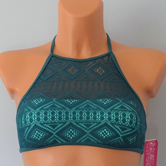 Hula Honey Other - Hula Honey NWT Junior Crochet Tankini Top